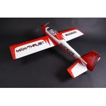 MAX THRUST PRO-BUILT BALSA RUCKUS KIT RED - IC OR ELECTRIC
